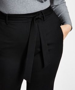 Bar III Plus Size Cropped Tie-Front Pants, Created For Macy's 15 Bar III Plus Size Cropped Tie-Front Pants, Created For Macy's -CeCe cloth-shop 20722201 fpx