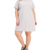 ID Ideology Plus Size T-Shirt Dress, Created For Macy's