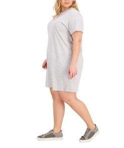 ID Ideology Plus Size T-Shirt Dress, Created For Macy's -CeCe cloth-shop 20736311 fpx