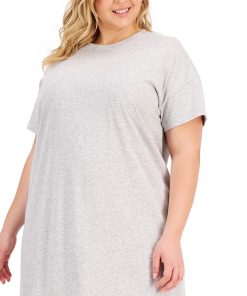 ID Ideology Plus Size T-Shirt Dress, Created For Macy's -CeCe cloth-shop 20736316 fpx