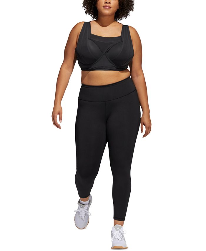 Plus Size 7/8 Leggings ADIDAS Plus Size 7/8 Leggings -CeCe cloth-shop