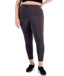 ID Ideology Plus Size 7/8 Leggings, Created For Macy's