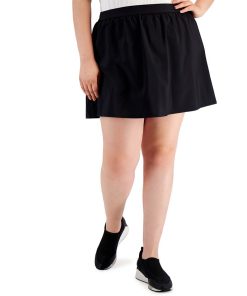 ID Ideology Plus Size Woven Skort, Created For Macy's