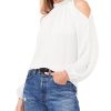 Vince Camuto Women's Long-Sleeve Cold-Shoulder Top