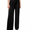 CeCe Pleated Wide-Leg Twill Pants