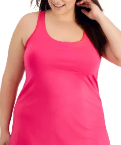 ID Ideology Plus Size Performance Dress, Created For Macy's 4 ID Ideology Plus Size Performance Dress, Created For Macy's -CeCe cloth-shop 21145714 fpx