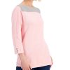Karen Scott Colorblocked Boat-Neck Top, Created For Macy's
