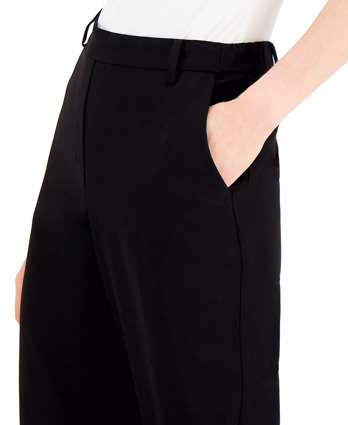 Women's Pull-On Wide-Leg Pants, Created For Macy's Alfani Women's Pull-On Wide-Leg Pants, Created For Macy's -CeCe cloth-shop