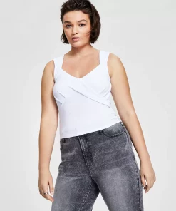 Bar III Women's Bustier Tank Top, Created For Macy's -CeCe cloth-shop 21288731 fpx