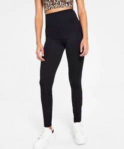 Bar III Women's Compression Bodycon Leggings, Created For Macy's -CeCe cloth-shop 21336809 fpx