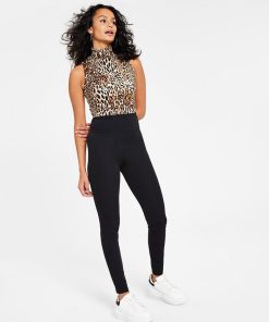 Bar III Women's Compression Bodycon Leggings, Created For Macy's