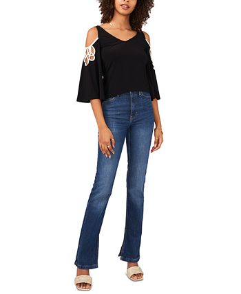 Women's Cold-Shoulder Top Vince Camuto Women's Cold-Shoulder Top -CeCe cloth-shop