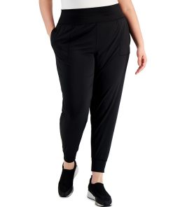 ID Ideology Plus Size Jogger Pants, Created For Macy's