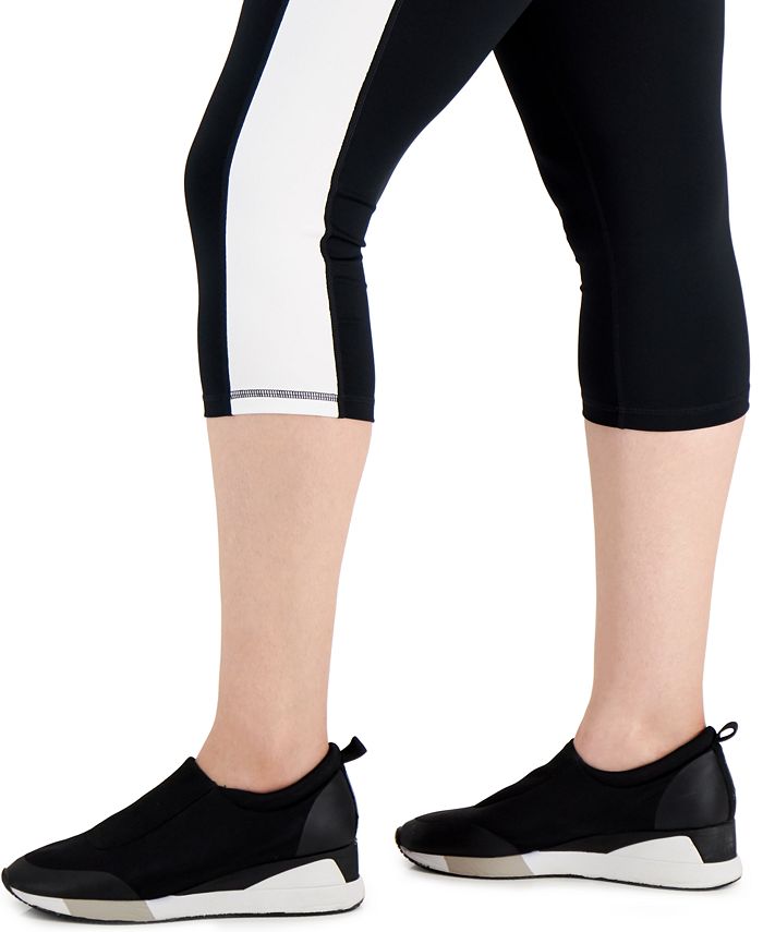 Plus Size Colorblocked Capri Leggings, Created For Macy's ID Ideology Plus Size Colorblocked Capri Leggings, Created For Macy's -CeCe cloth-shop