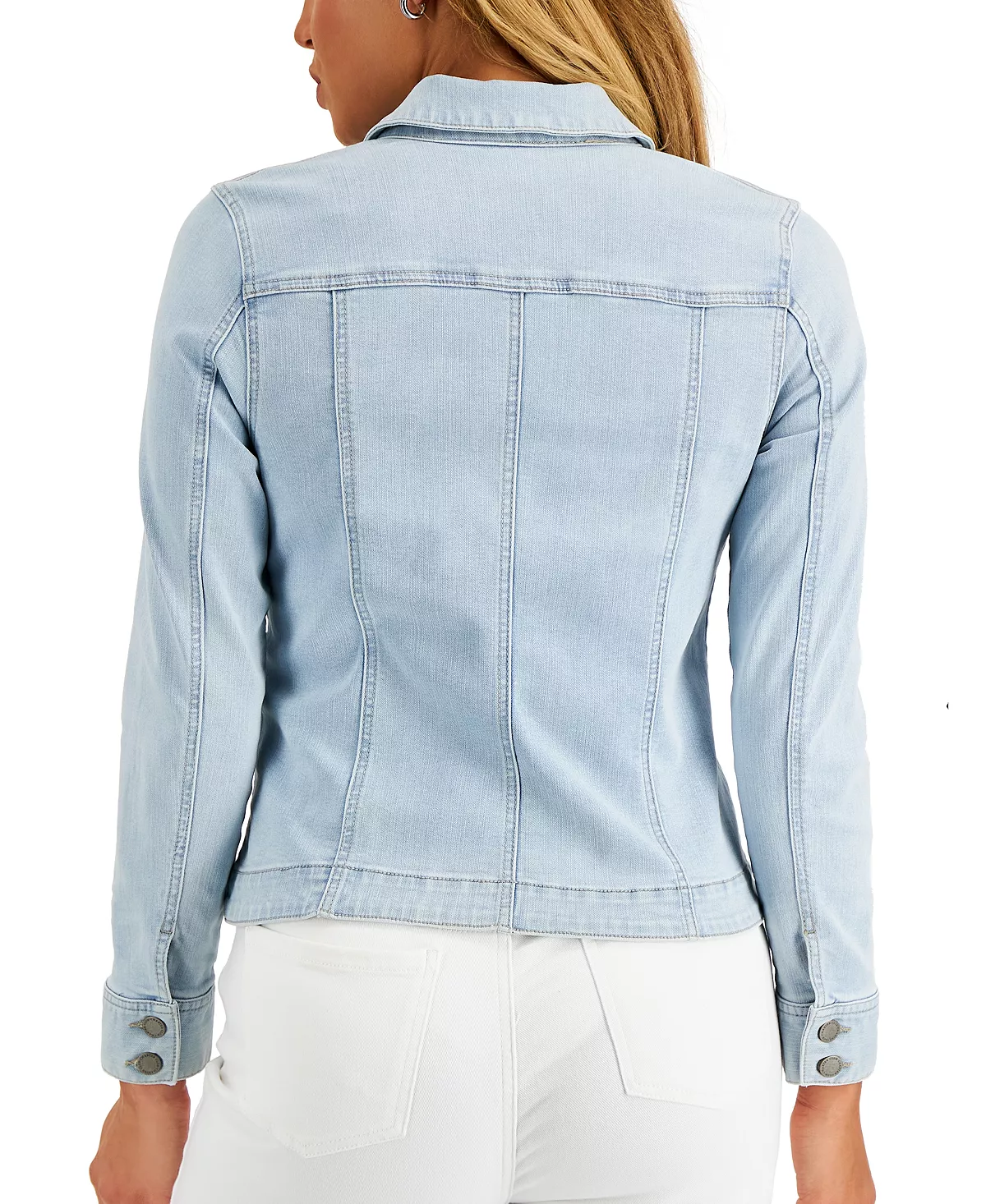 Women's Denim Jacket, Created For Macy's Charter Club Women's Denim Jacket, Created For Macy's -CeCe cloth-shop