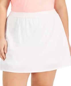 ID Ideology Plus Size Woven Skort, Created For Macy's -CeCe cloth-shop 21545016 fpx