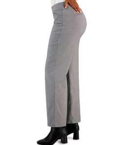 Charter Club Women's Pull-On Wide-Leg Houndstooth Pants, Created For Macy's -CeCe cloth-shop 21597324 fpx