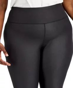 INC International Concepts Plus Size Shine Compression Leggings, Created For Macy's 7 INC International Concepts Plus Size Shine Compression Leggings, Created For Macy's -CeCe cloth-shop 21605603 fpx
