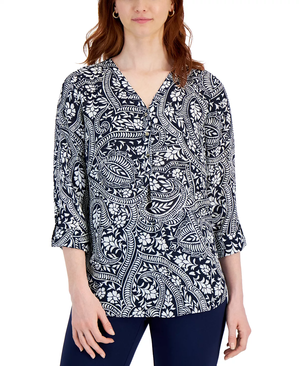 Women's Vacation Top, Created For Macy's JM Collection Women's Vacation Top, Created For Macy's -CeCe cloth-shop