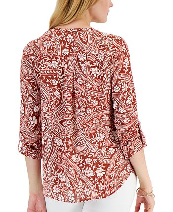 Women's Vacation Top, Created For Macy's JM Collection Women's Vacation Top, Created For Macy's -CeCe cloth-shop