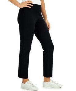 JM Collection Women's Ponté Knit Pull-On Pants, Created For Macy's 2 JM Collection Women's Ponté Knit Pull-On Pants, Created For Macy's -CeCe cloth-shop 21721468 fpx