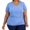 ID Ideology Plus Size Rapidry V-Neck Performance T-Shirt, Created For Macy's
