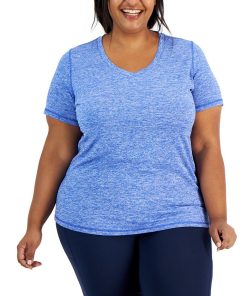 ID Ideology Plus Size Rapidry V-Neck Performance T-Shirt, Created For Macy's