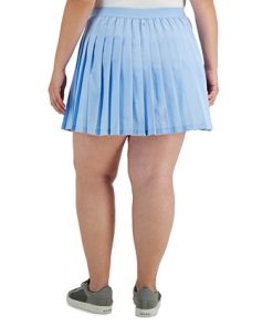 ID Ideology Plus Size Pleated Skort, Created For Macy's 6 ID Ideology Plus Size Pleated Skort, Created For Macy's -CeCe cloth-shop 21870006 fpx
