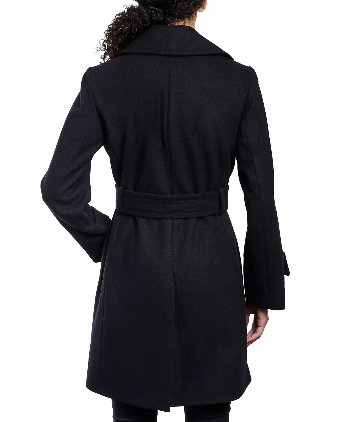 Women's Belted Peacoat, Created For Macy's Anne Klein Women's Belted Peacoat, Created For Macy's -CeCe cloth-shop