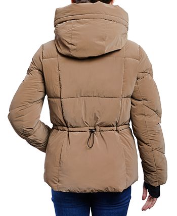 Women's Shine Hooded Puffer Coat Michael Kors Women's Shine Hooded Puffer Coat -CeCe cloth-shop