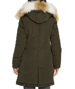 Sam Edelman Women's Faux-Fur-Trim Hooded Parka, Created For Macy's -CeCe cloth-shop 21915314 fpx