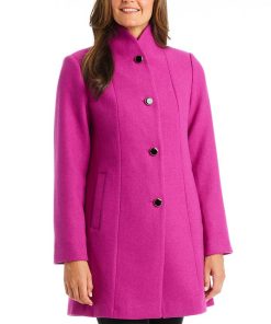 Kate Spade New York Women's Stand-Collar Coat, Created For Macy's -CeCe cloth-shop 21916484 fpx