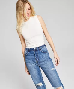 And Now This Women's Ribbed Tank Top, Created For Macy's 4 And Now This Women's Ribbed Tank Top, Created For Macy's -CeCe cloth-shop 21918185 fpx