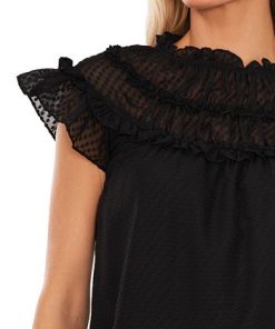 CeCe Women's Ruffle Top -CeCe cloth-shop 21922012 fpx