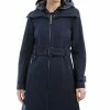 Michael Kors Women's Belted Hooded Raincoat