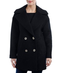 Michael Kors Women's Double-Breasted Peacoat