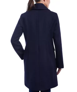 Michael Kors Women's Single-Breasted Walker Coat, Created For Macy's -CeCe cloth-shop 21959294 fpx