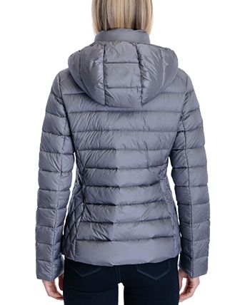 Women's Hooded Packable Down Puffer Coat, Created For Macy's Michael Kors Women's Hooded Packable Down Puffer Coat, Created For Macy's -CeCe cloth-shop