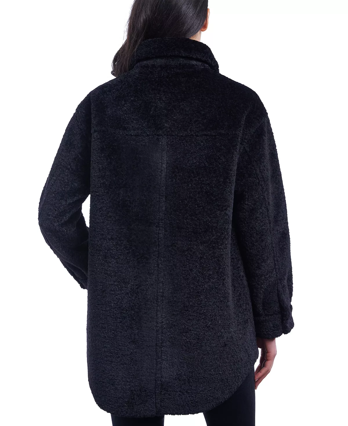 Women's Fleece Shacket, Created For Macy's Michael Kors Women's Fleece Shacket, Created For Macy's -CeCe cloth-shop