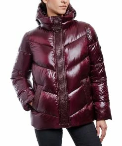 Michael Kors Women's Shine Hooded Puffer Coat
