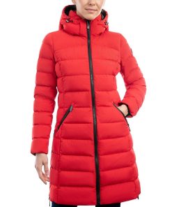 Michael Kors Women's Hooded Down Puffer Coat, Created For Macy's
