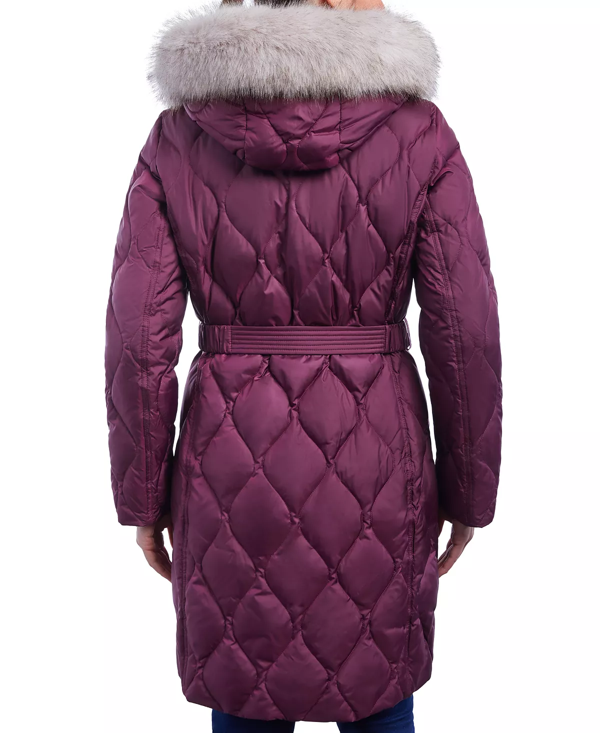 Michael Kors Women's Quilted Faux-Fur-Trim Hooded Puffer Coat 5 Michael Kors Women's Quilted Faux-Fur-Trim Hooded Puffer Coat - Image 5