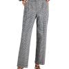 Bar III Women's Pleated Plaid Wide-Leg Pants, Created For Macy's