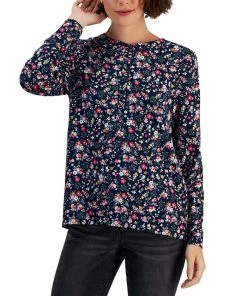 Style & Co Women's Buttoned Long Sleeve Top, Created For Macy's