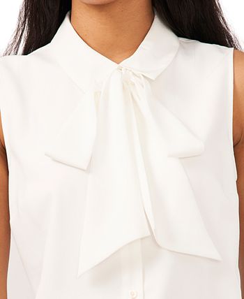 CeCe Women's Sleeveless Button-Front Top 3 CeCe Women's Sleeveless Button-Front Top - Image 3