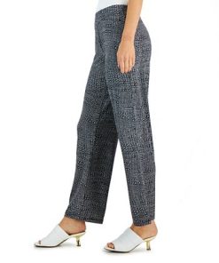 Alfani Women's Printed Wide-Leg Pants, Created For Macy's 2 Alfani Women's Printed Wide-Leg Pants, Created For Macy's -CeCe cloth-shop 22164374 fpx