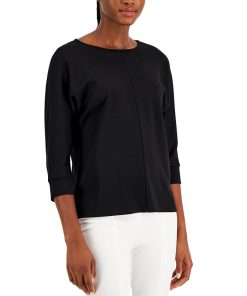 Anne Klein Boat-Neck Dolman-Sleeve Top -CeCe cloth-shop 22164685 fpx