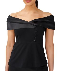 Adrianna Papell Women's Off-The-Shoulder Top