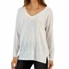 Style & Co Women's V-Neck Snit Top, Created For Macy's