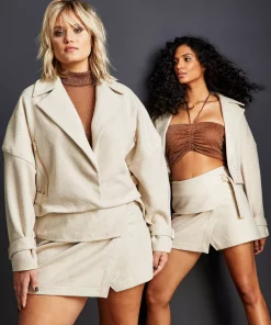 Royalty By Maluma Women's Herringbone Moto Jacket, Created For Macy's 5 Royalty By Maluma Women's Herringbone Moto Jacket, Created For Macy's -CeCe cloth-shop 22261569 fpx